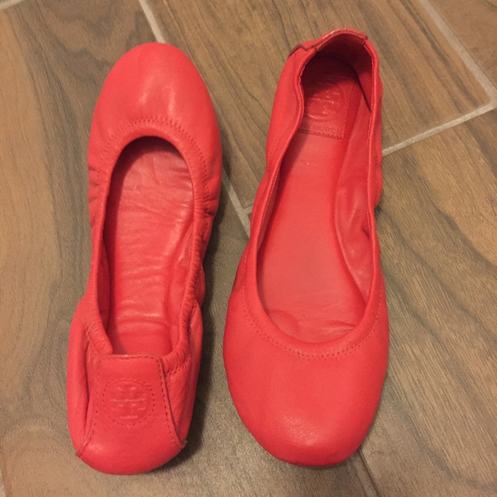 Tory Burch red shoe
